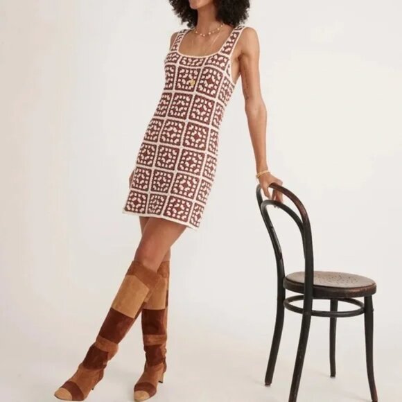 Marine Layer Dresses & Skirts - Marine Layer Celeste Crochet Dress M